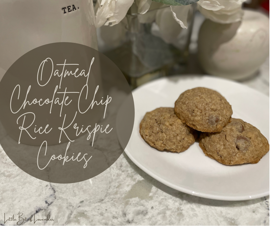Oatmeal Chocolate Chip Rice Krispie Cookies