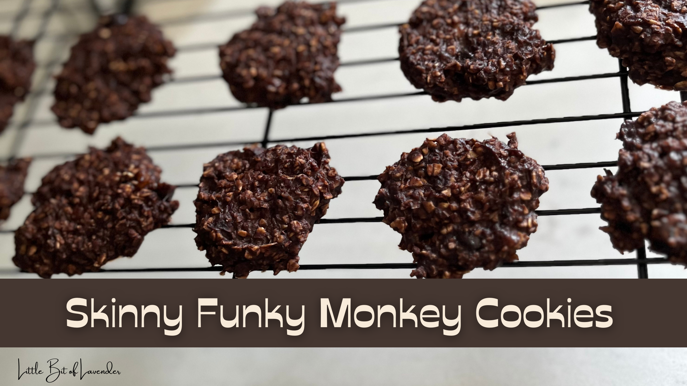 Skinny Funky Monkey Cookies