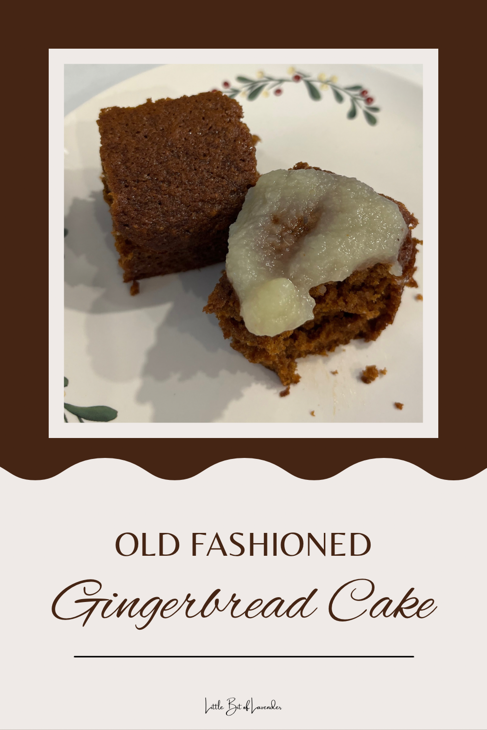 Old Fashioned Gingerbread Cake