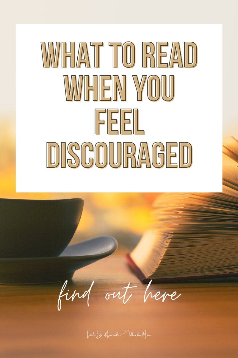 What to Read When You Are Facing a Discouraging Situation and Want to Give Up