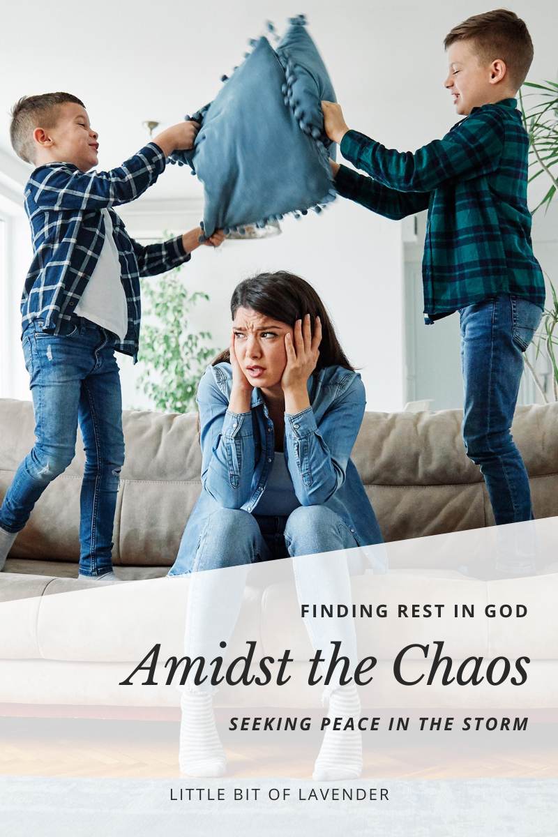 Finding Rest in God Amidst the Chaos