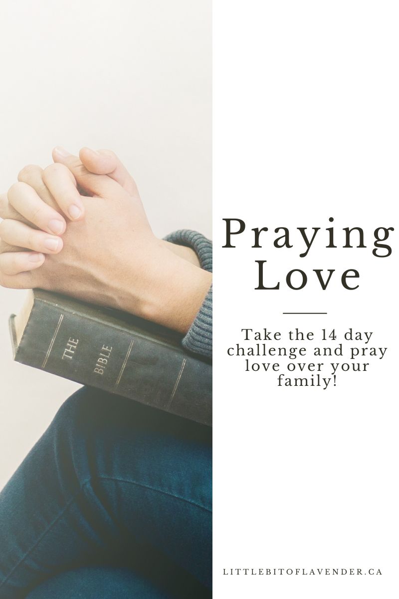 Praying Love: How to Pray 1 Corinthians 13 Over Your Family