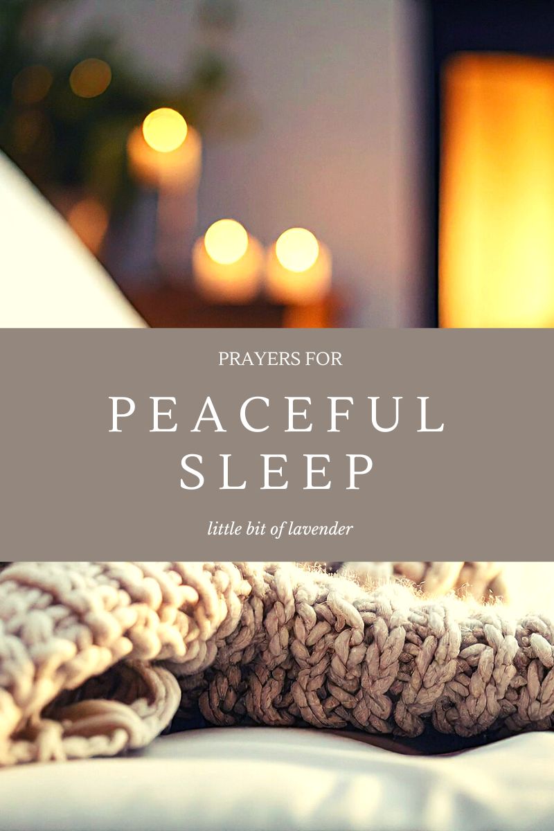 Prayers for Peaceful Sleep – God’s Restoration at Bedtime
