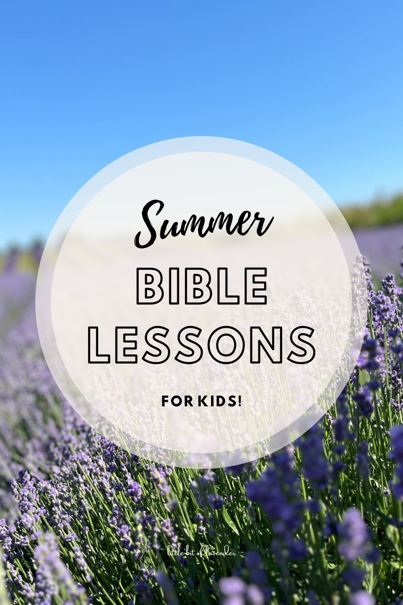 Summer Bible Lessons for Youth – Teach the Bible Through Activities