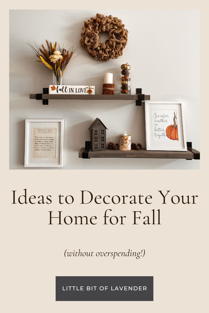 Tips for Decorating Your Home for Fall Without Overspending
